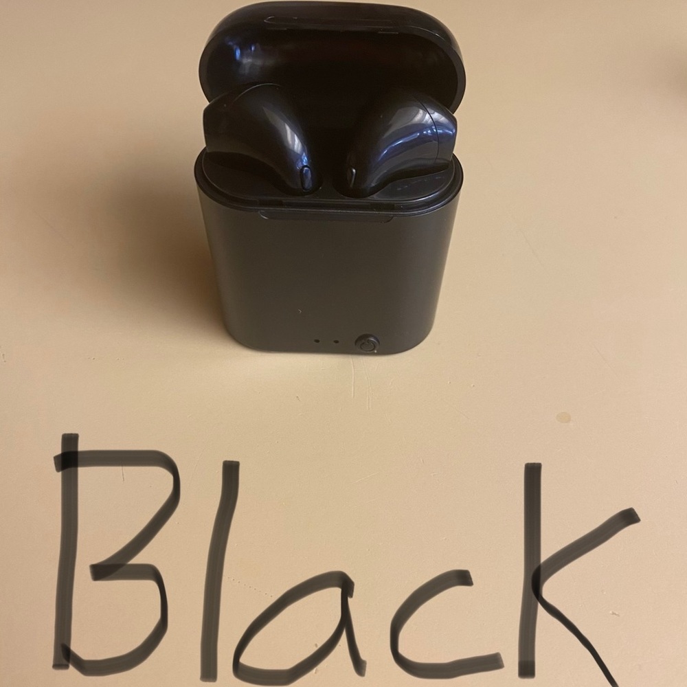 Bluetooth EarPods for Apple and android black
